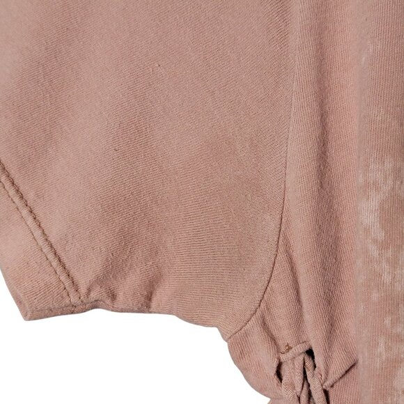 Affliction Womens Alchemy Foiled Velvet Graphic Spellout Braided Sides Shirt Med - Picture 8 of 11